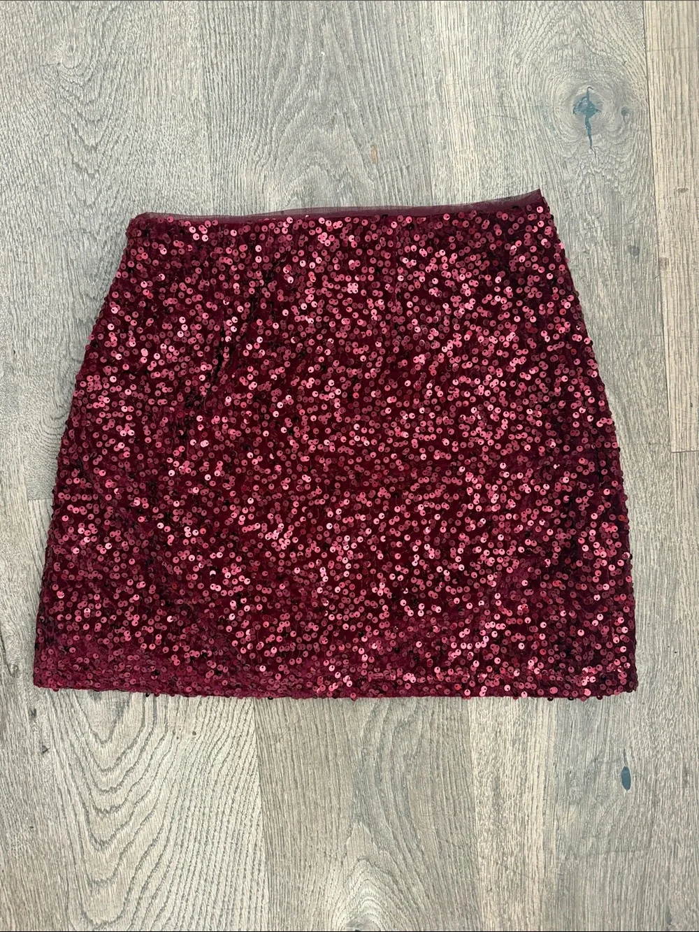 Gap Kid’s Sequin Mini Skirt in Deep Berry